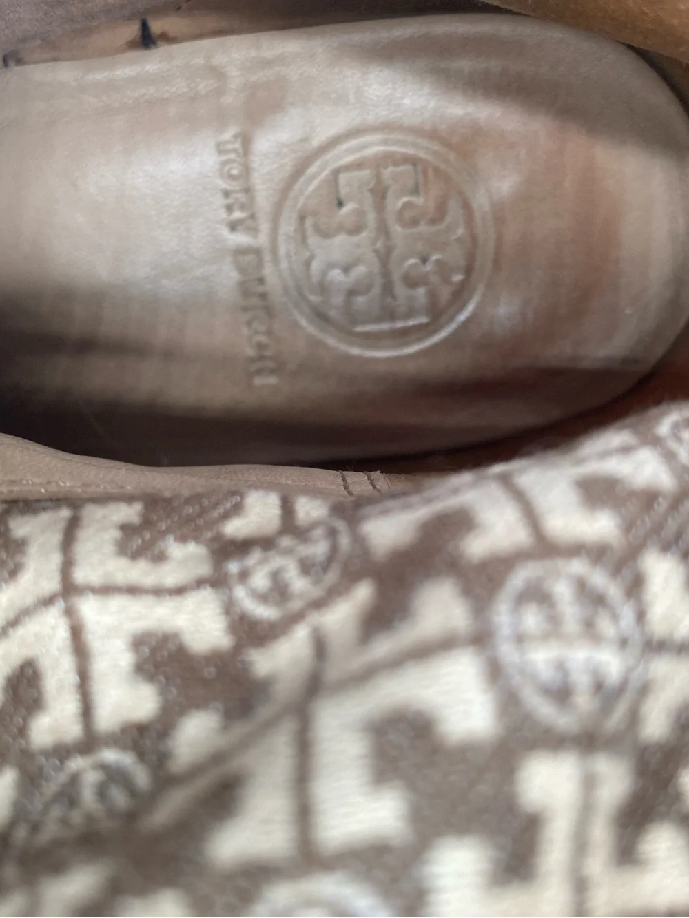 Tory Burch Ashlyn Black Leather Riding Boots Size 5.5 EUC